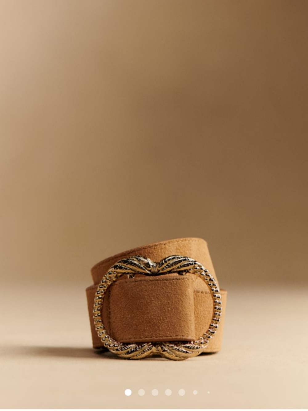 Sezane Artemis Belt in Beige - Picture 4 of 6